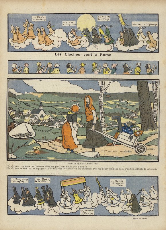 Ilustración para Le Rire de Georges Delaw