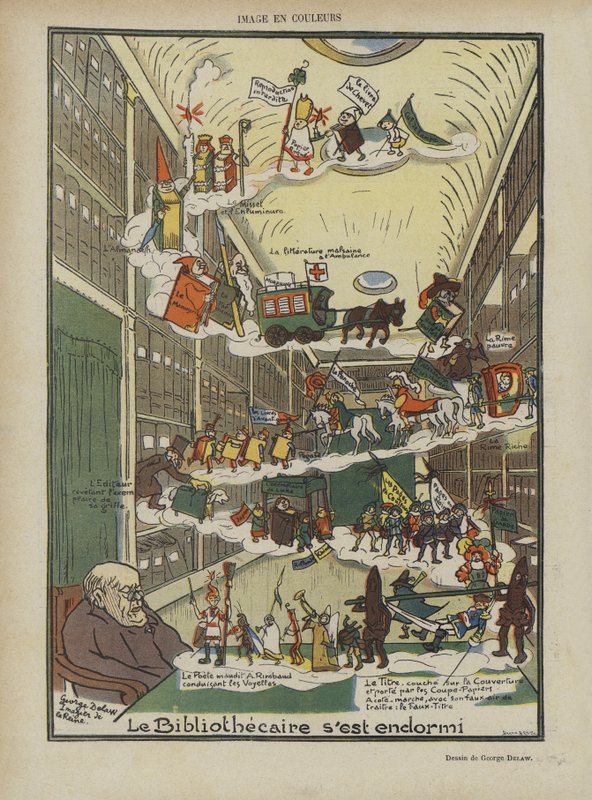 Ilustración para Le Rire de Georges Delaw