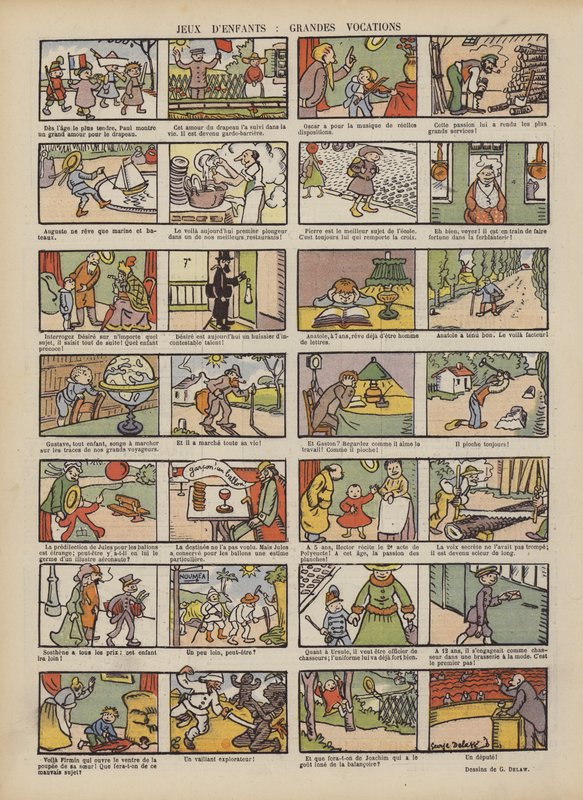 Ilustración para Le Rire de Georges Delaw