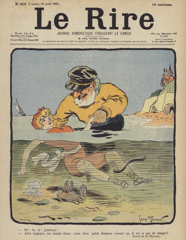 Ilustración para Le Rire de Georges Meunier