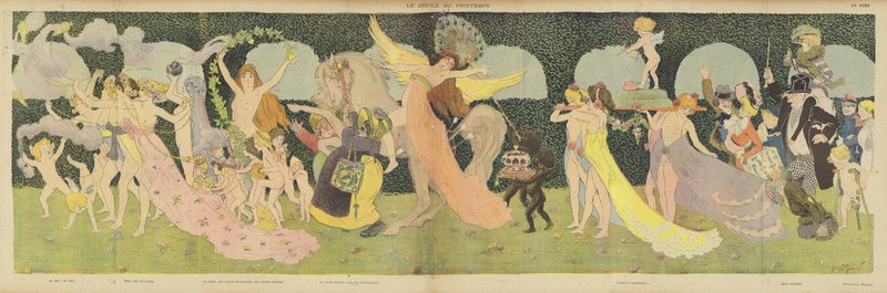Ilustración para Le Rire de Georges Meunier