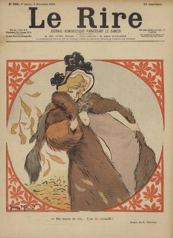 Ilustración para Le Rire de Georges Meunier