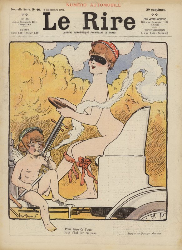 Ilustración para Le Rire de Georges Meunier