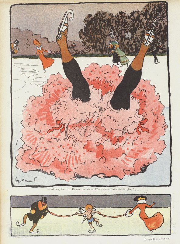 Ilustración para Le Rire de Georges Meunier