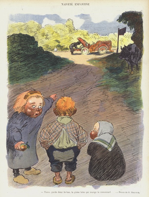 Ilustración para Le Rire de Georges Meunier