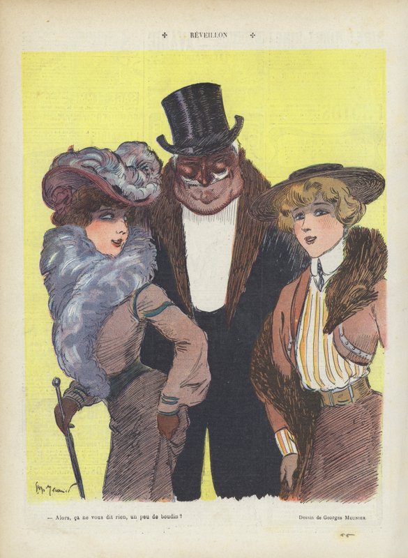 Ilustración para Le Rire de Georges Meunier