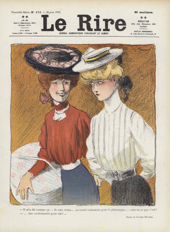 Ilustración para Le Rire de Georges Meunier