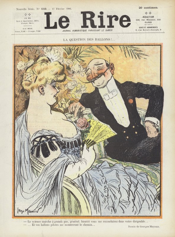 Ilustración para Le Rire de Georges Meunier