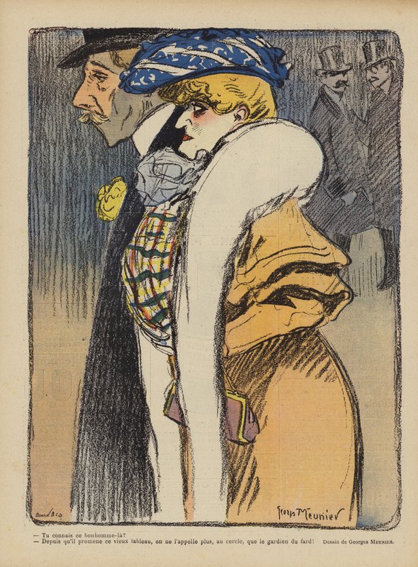 Ilustración para Le Rire de Georges Meunier