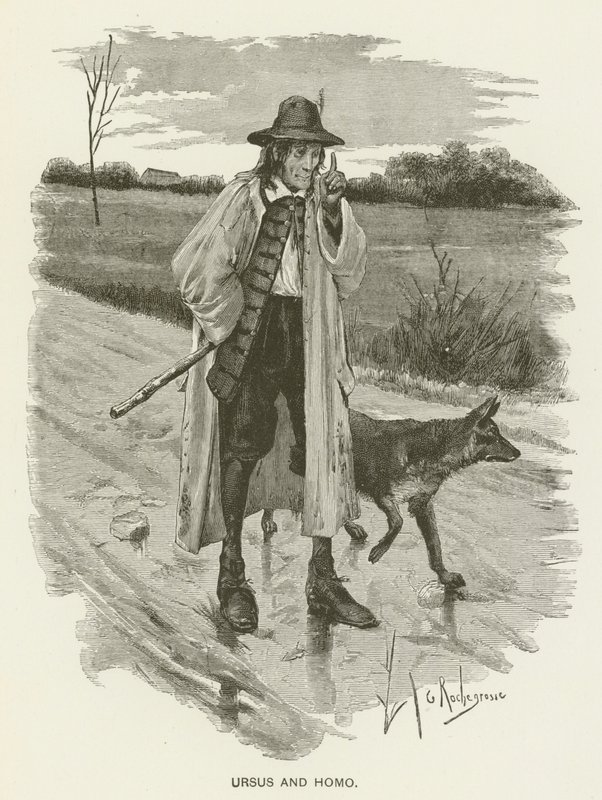 Ursus y Homo de Georges after Rochegrosse
