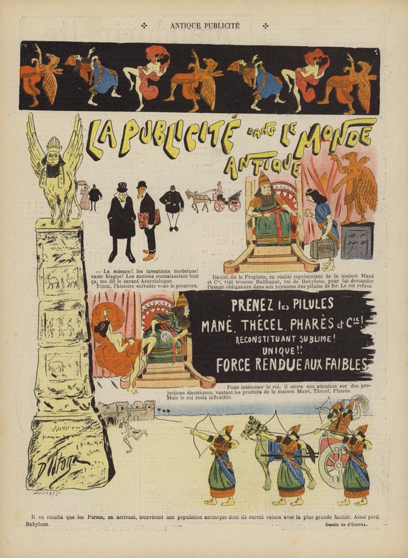 Ilustración para Le Rire de Georges d 1878 1937 Ostoya