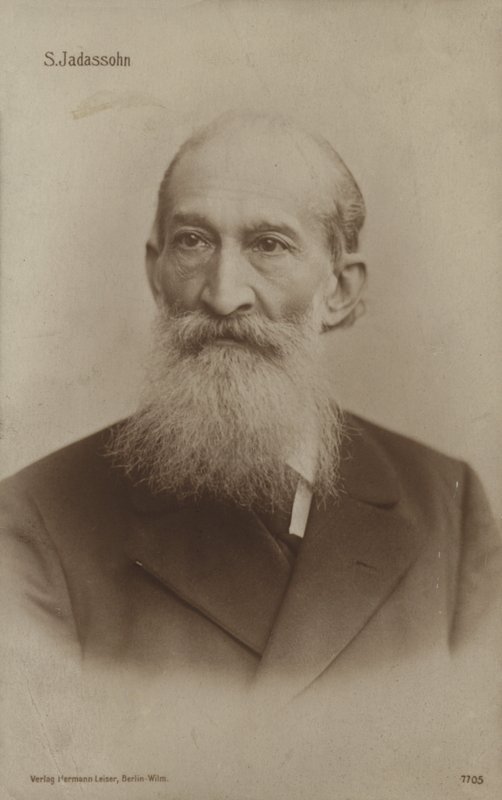 Salomon Jadassohn (foto en blanco y negro) de German Photographer