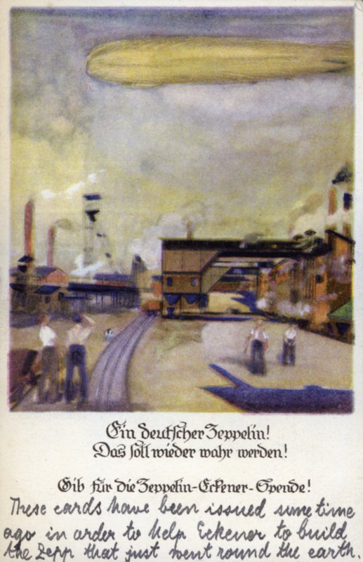 ¡Un Zeppelin alemán! de German School