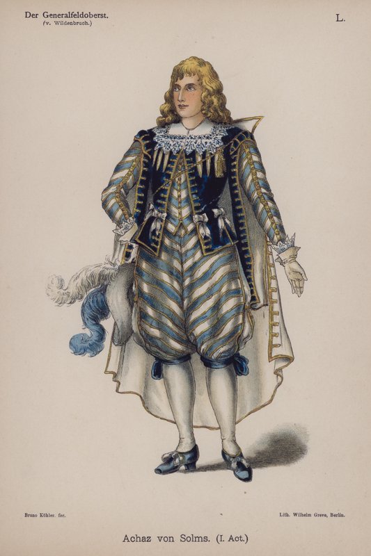 Achaz von Solms, de El Generalfeldoberst de Ernst von Wildenbruch de German School