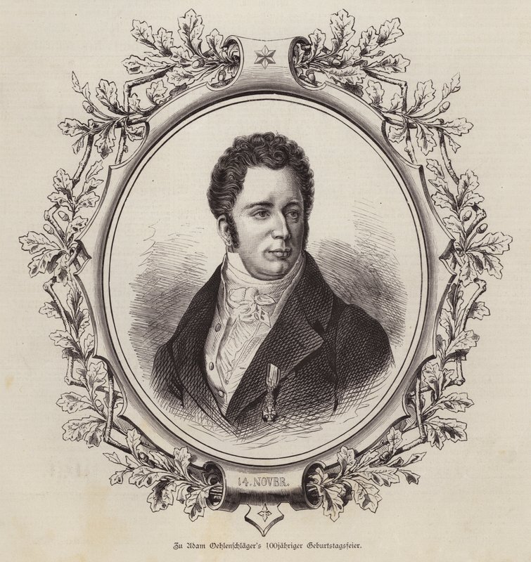 Adam Oelenschlaeger, poeta y dramaturgo danés de German School