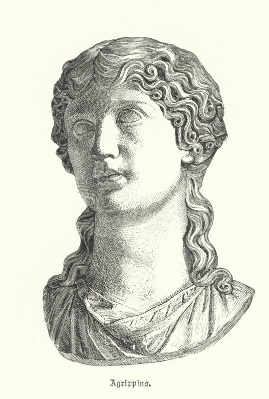 Agripina la Mayor, esposa del general romano Germánico y madre del emperador Calígula de German School
