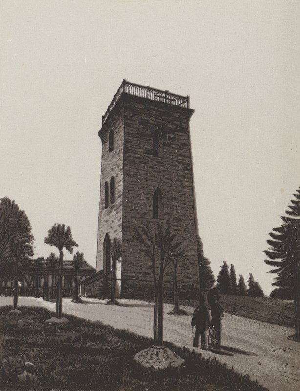 Am Aberg (litografía) de German School
