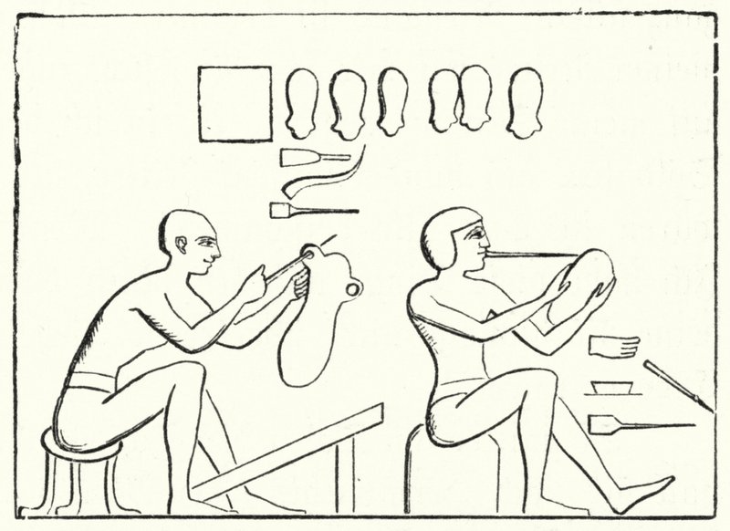 Zapateros del Antiguo Egipto de German School