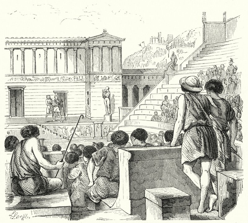 Teatro griego antiguo de German School