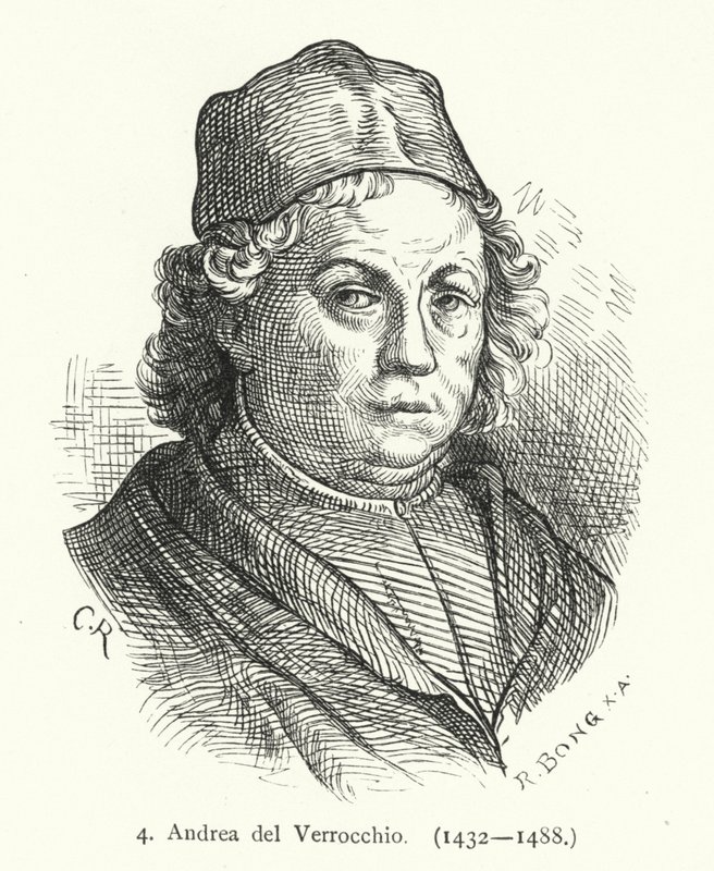 Andrea del Verrocchio, pintor, escultor y orfebre renacentista italiano de German School