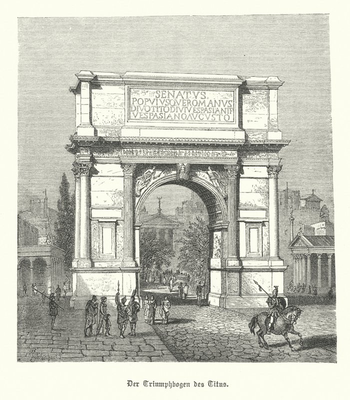 Arco de Tito, Roma de German School