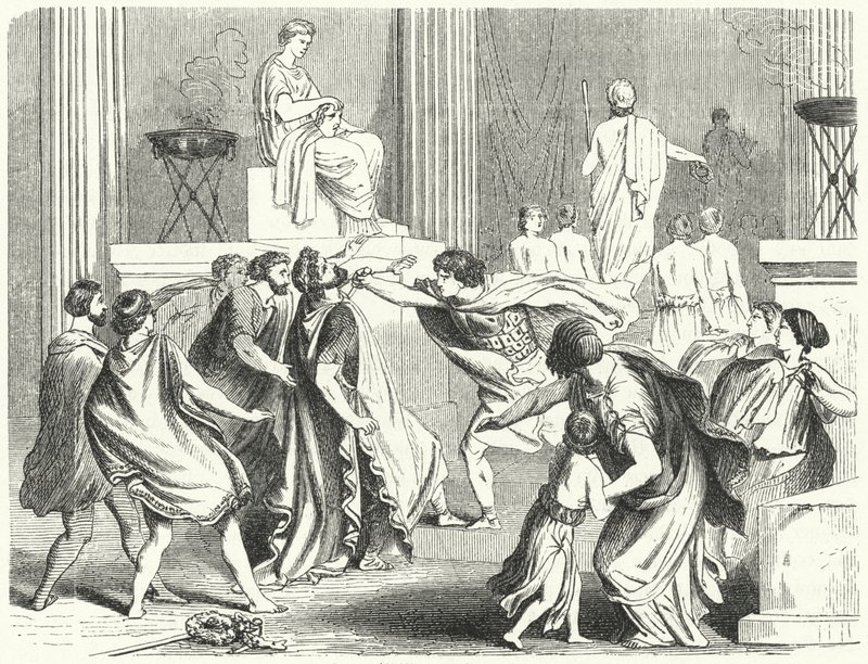 Asesinato de Filipo II de Macedonia, 336 a.C. de German School