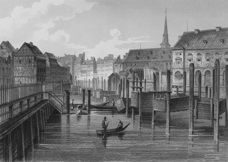 En el Fischerbruecke, Berlín de German School