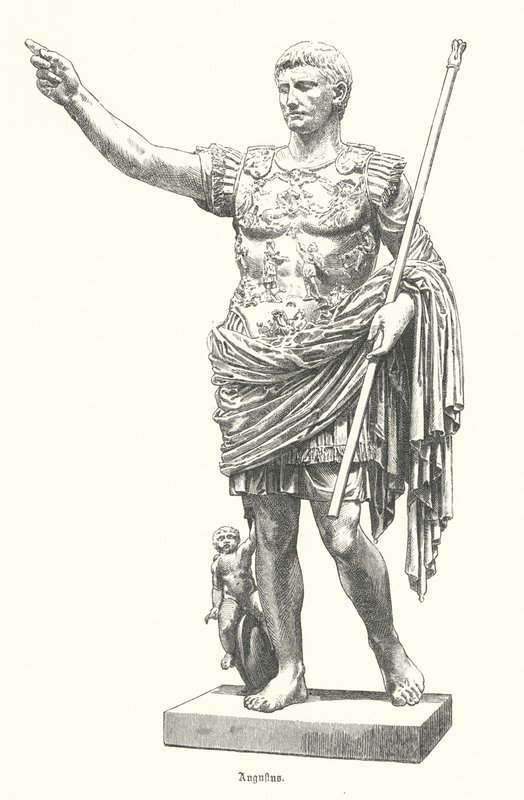 Augusto, emperador romano de German School