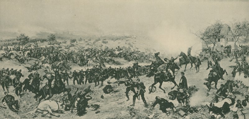 Batalla de Wörth, Guerra Franco-Prusiana, 6 de agosto de 1870 de German School