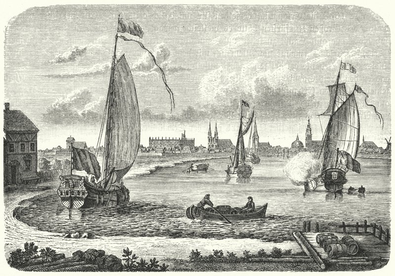 Berlín durante el reinado de Federico I de Prusia de German School