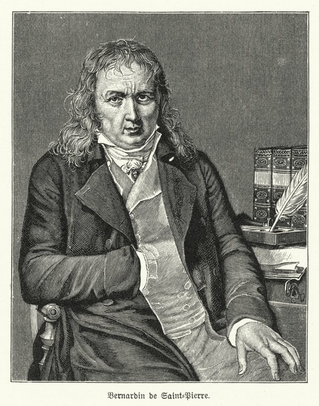 Bernardin de Saint-Pierre, novelista y botánico francés de German School