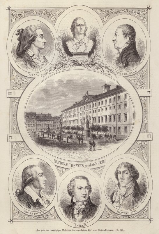 Centenario de los Teatros de la Corte y Nacional, Mannheim, Alemania de German School