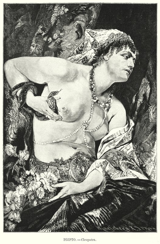 Cleopatra y el áspid, Antiguo Egipto de German School