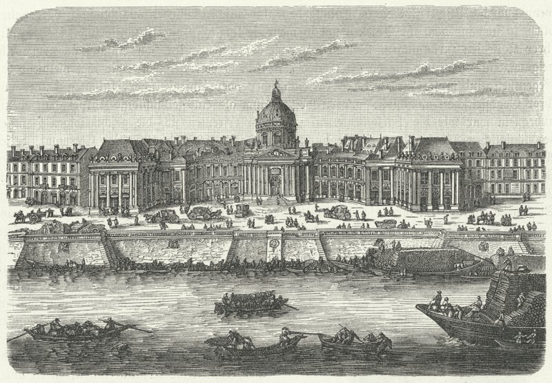 Collège des Quatre Nations, París (grabado) de German School