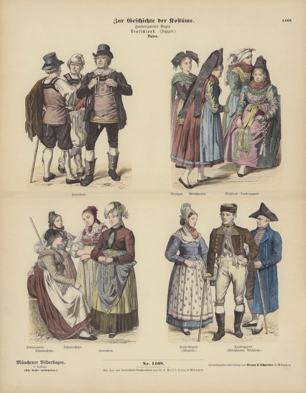 Trajes de Baden, Alemania de German School