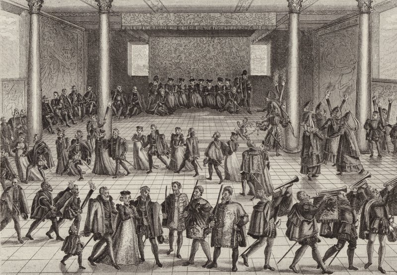 Baile de la corte de German School