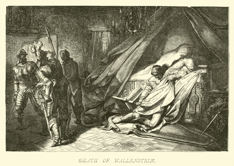 Muerte de Wallenstein de German School