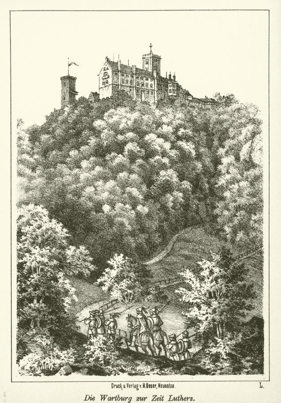 El Wartburg en la época de Lutero de German School