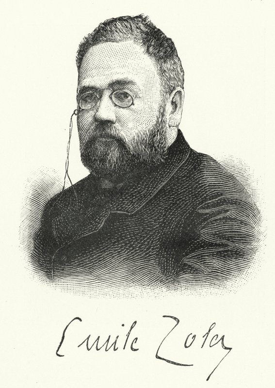 Emile Zola, novelista y dramaturgo francés de German School