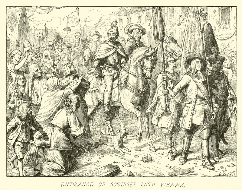Entrada de Sobieski en Viena de German School