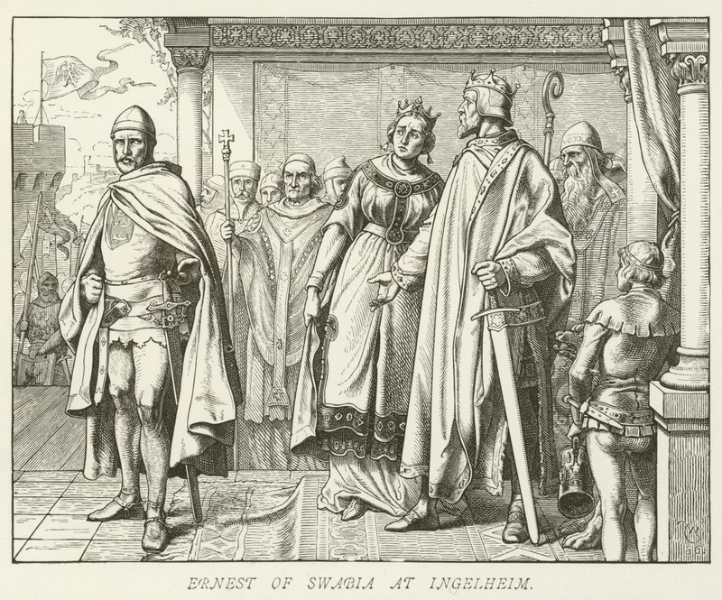 Ernesto de Suabia en Ingelheim de German School
