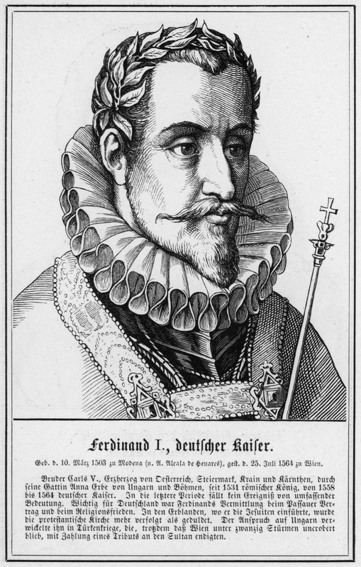 Fernando I, Emperador Alemán de German School