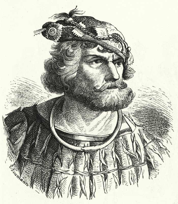 Florian Geyer, noble y caballero alemán que fue uno de los comandantes de las fuerzas campesinas en la Guerra de los Campesinos Alemanes de German School
