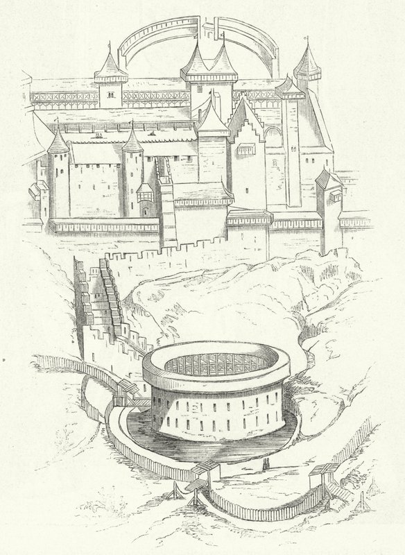 Fortificaciones de Carcasona, Francia de German School