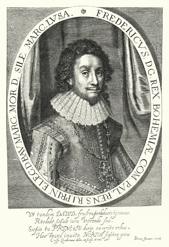 Federico I, Rey de Bohemia, el Rey de Invierno de German School