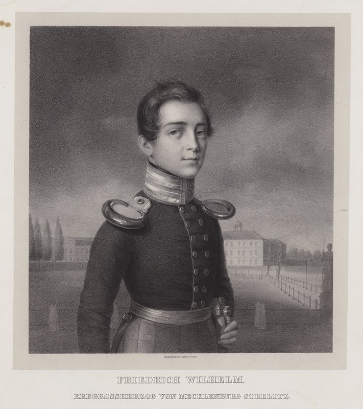 Federico Guillermo, Gran Duque Hereditario de Mecklemburgo-Strelitz de German School