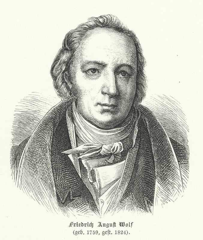 Friedrich August Wolf, clasicista y filólogo alemán de German School