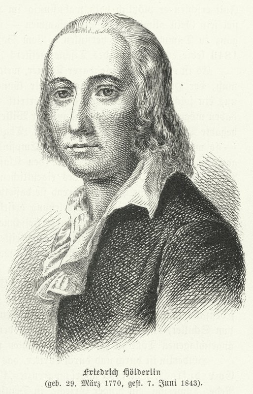 Friedrich Hölderlin, poeta y filósofo alemán de German School