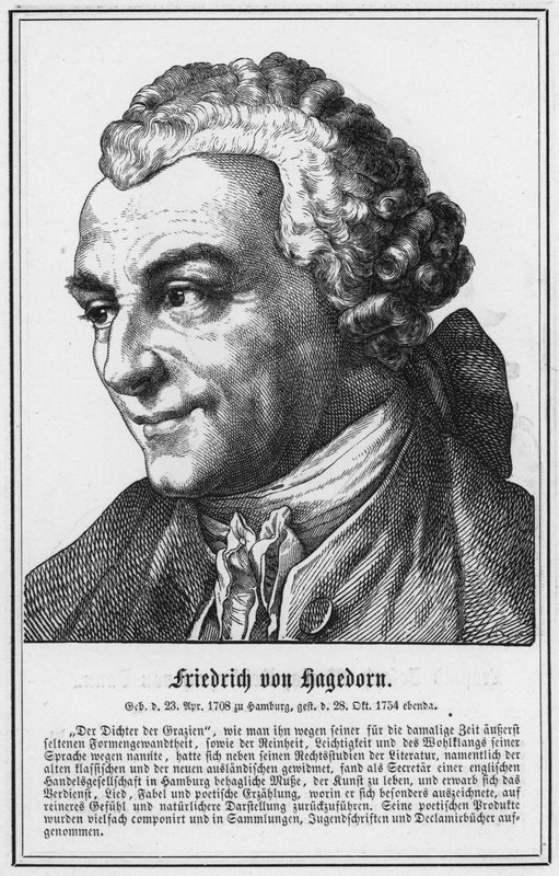 Friedrich von Hagedorn de German School