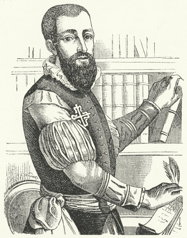 Garcilaso de la Vega, poeta y soldado español (grabado) de German School